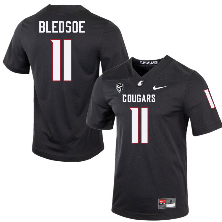 Drew Bledsoe WSU Cougars Jersey.Washington State Cougars #11 Drew Bledsoe Jersey Youth-Charcoal